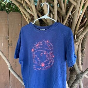 Billionaire Boys Club Navy and Pink Astronaut Tee